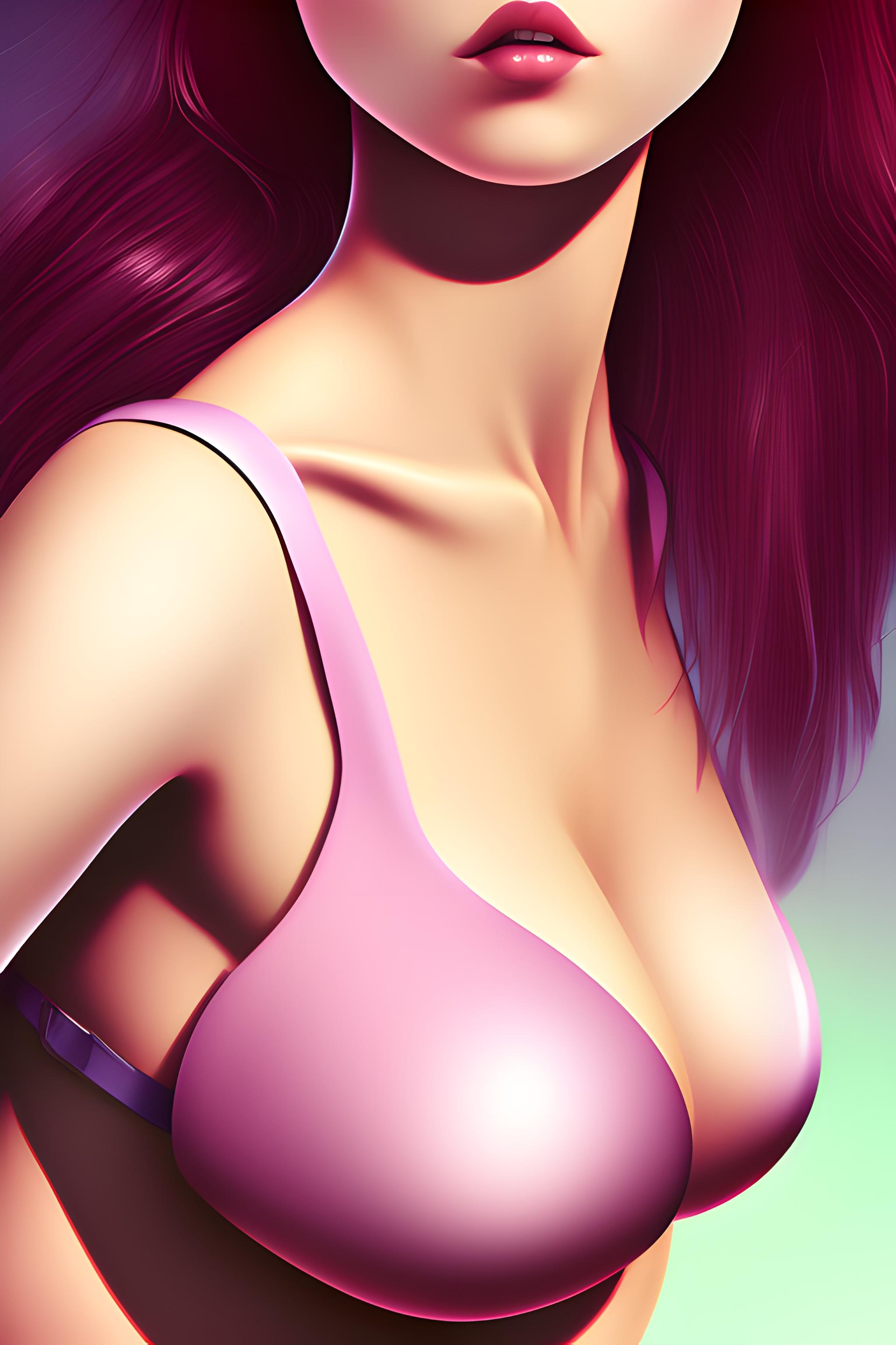 セクシーエロイ巨乳女性裸